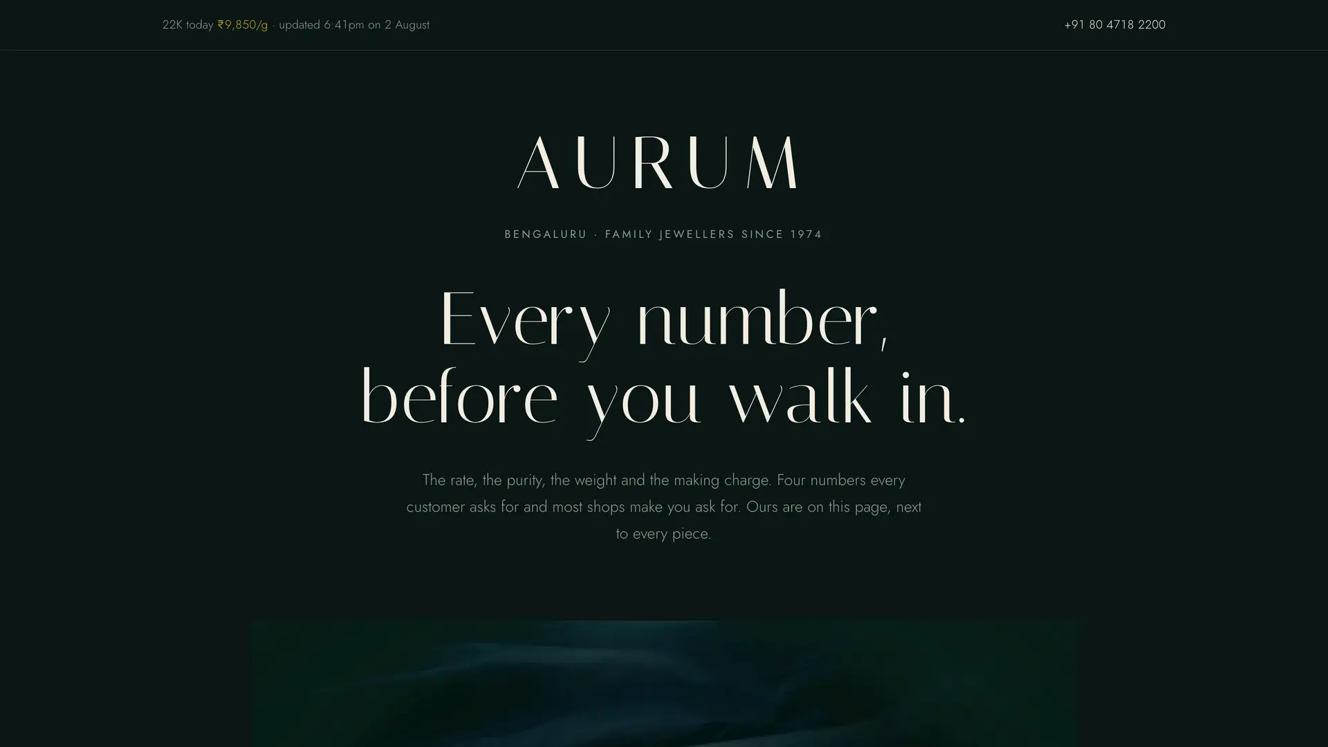 Aurum — Gold jewellers
