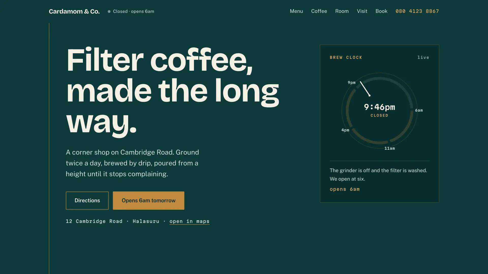 Cardamom & Co. — Café
