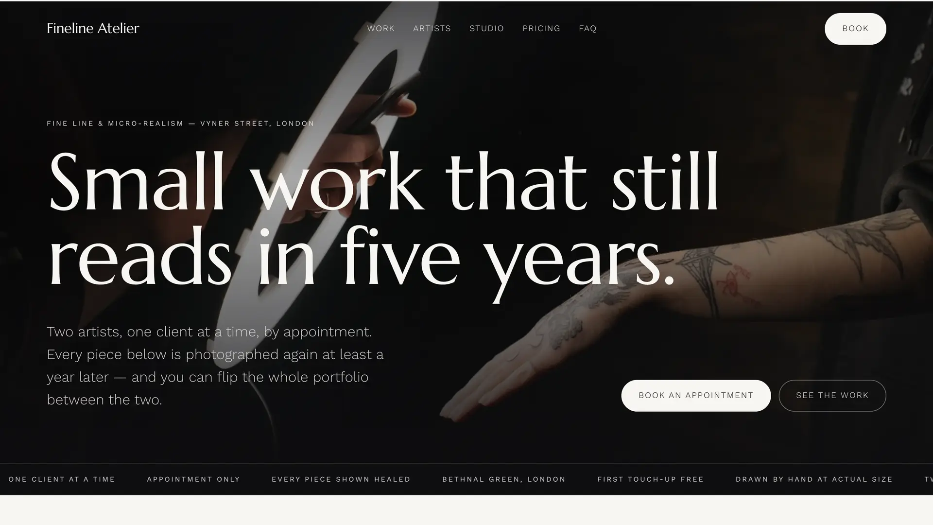 Fineline Atelier — Tattoo studio